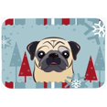 thumbnail image 1 of Winter Holiday Fawn Pug Kitchen & Bath Mat, 20 x 30, 1 of 1