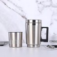 thumbnail image 4 of Tasse de Voyage Portable 12/24V Résistante à l'Eau en Acier Thermos Électrique pour Maison Extérieur, 4 of 5
