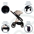 thumbnail image 4 of Travel System Bebesit Neo Beige Completo Porta Bebé Reclinable Compacto Cinturón 5 Puntos 0 a 3 Años, 4 of 9