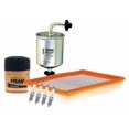 thumbnail image 1 of Kit De Bujías Cobre, Filtro De Aire, Filtro Para Aceite Sintético Y Filtro De Combustible 7 PIEZAS Afinación Sin Aceite Compatible con Tsuru 1995 A 2012 Nissan L4 1.6L, 1 of 3