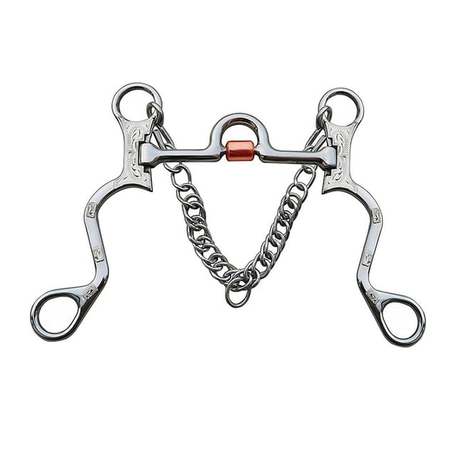 Copper Mouth with Chain Edging Hooks with Trims Central Roller Mouth Length 120mm
