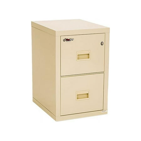 UPC: 0033983034571 | FireKing Insulated Turtle File Cabinet 17.7  x 22.1  x 27.8  – 2 x Drawer(s) for File – Letter  Legal – Fire Resistant – Parchment – Powder Coated – Steel