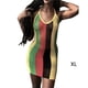 thumbnail image 4 of Vestido de malla sexy Sonducket Fiesta Baile sin espalda Halter Elegante Sundress Clubwear verano XL, 4 of 4