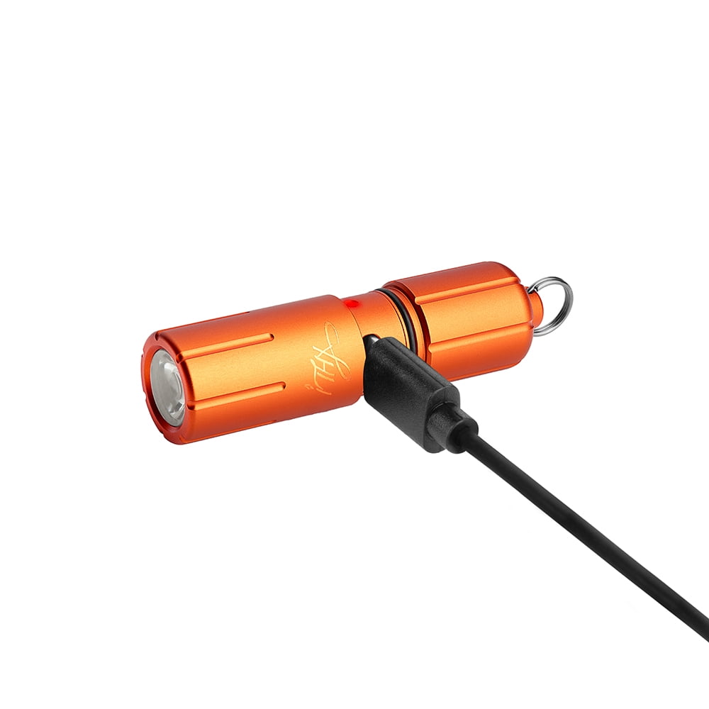 Olight iTHX Pumpkin Orange Rechargeable Keychain EDC