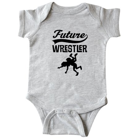 

Inktastic Wrestling Future Wrestler Gift Baby Boy Bodysuit