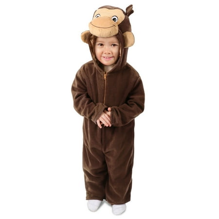 Girls Curious George Costume