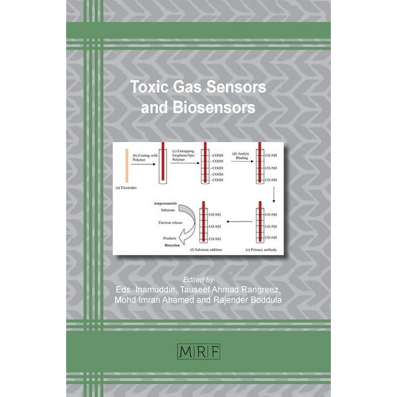 Materials Research Foundations Toxic Gas Sensors and Biosensors, Book 92, (Paperback)