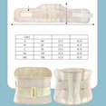 thumbnail image 3 of Back Brace For Lower Back Pain, Back Support Belt For Women Men, Breathable Lower Back Brace With Adjustable Straps, 3 of 5
