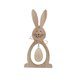 thumbnail image 2 of Adornos de Pascua, regalos de Pascua, adorable conejito de Pascua, adorno colgante de madera con huevo, decoración de Pascua, regalo ideal para Pascua, letrero de madera., 2 of 6