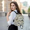 thumbnail image 6 of FORMRS Mini Backpack Purse for Women Travel Daypack Casual Shoulder Bag, Light Floral, 6 of 7