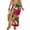 Coconut Tree, variant on Bsubseach Colorful Florals Sarong for Women Swim Suit Cover Up Pareo Wraps Beach Long Skirt