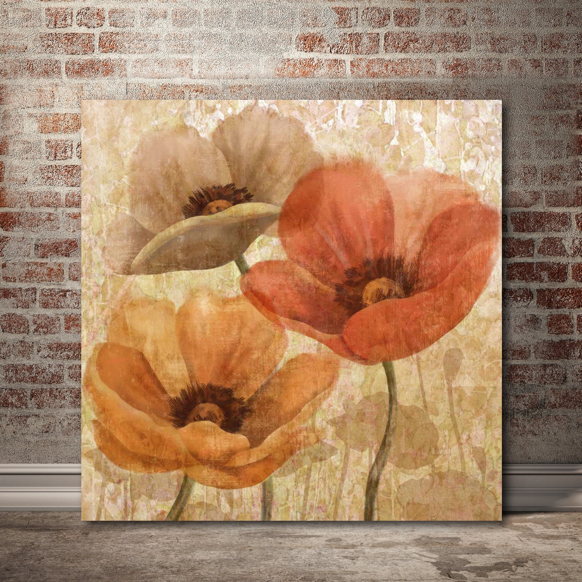 Courtside Market Flower Three II Gallery-Wrapped Canvas Wall Art, 16x16
