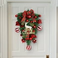 thumbnail image 5 of Christmas Red Fruit Christmas Wreath Outdoor Courtyard Decorations, 5 of 12