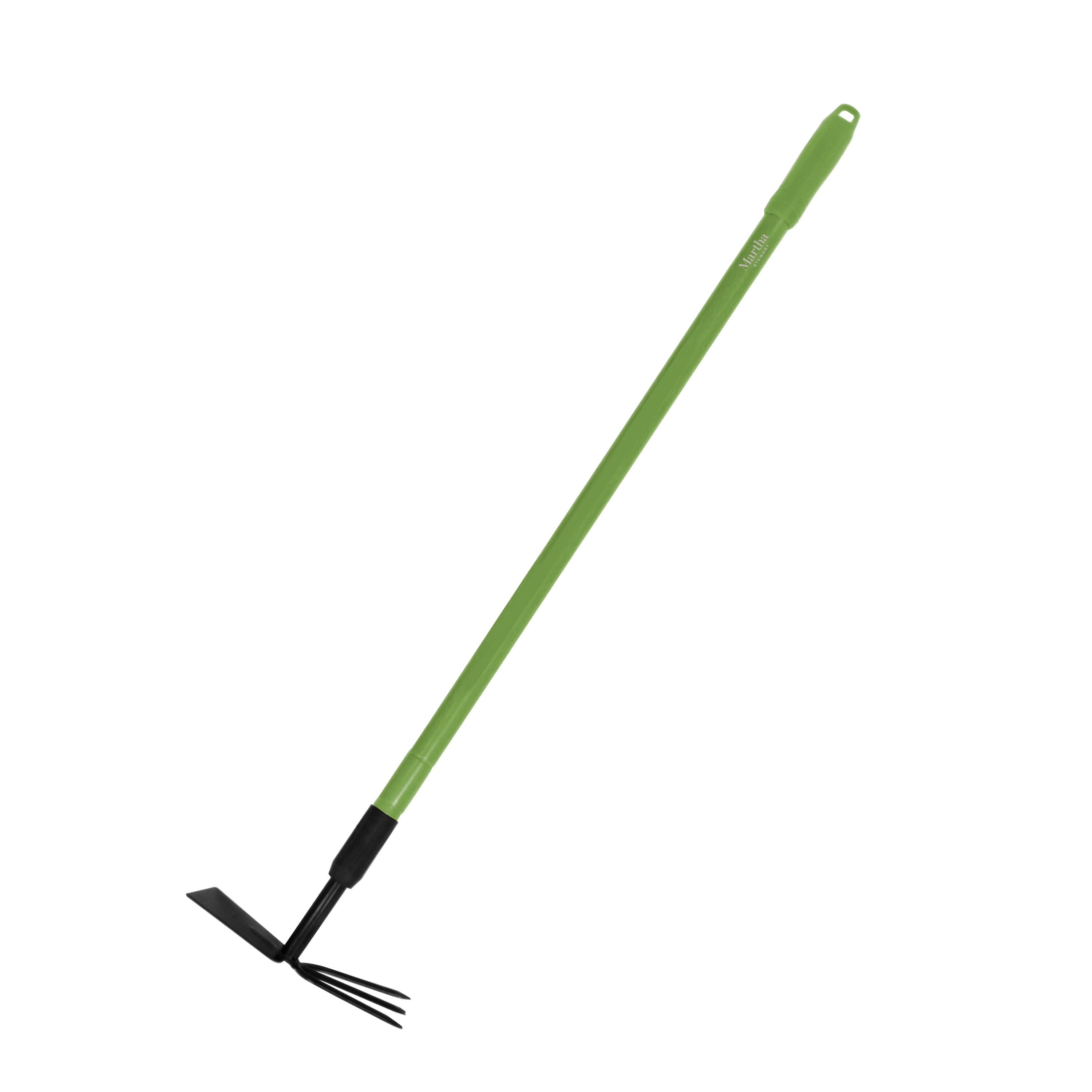 Martha Stewart MTS-TECH Telescoping Cultivator and Culti-Hoe Combo,3-Prong Tool