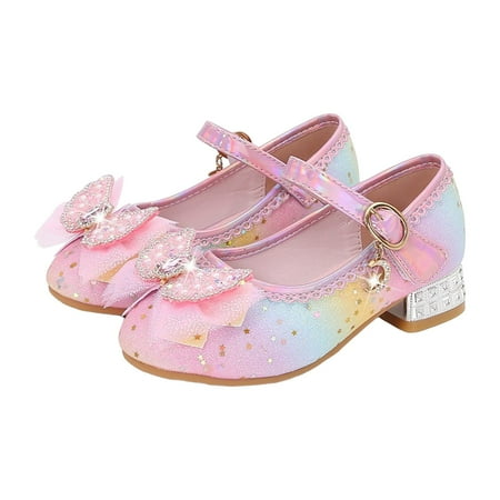 

Vuygyu Girls Sandals Closed Toe Heels Wedding Party Shoes Sequins Bow For Toddler Girls Jelly Shoes Size 11 Pool Shoes Toddler Shower Slippers Little Girl Wedges Beach Kids Toddler on Shoes Girls Baby