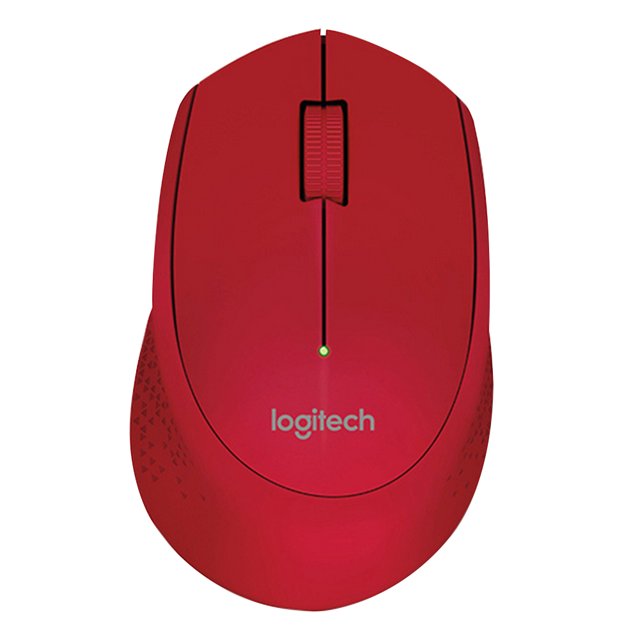 Ratón óptico inalámbrico Logitech M280, receptor de escritorio, ratón inalámbrico (rojo) Ehuebsd Para estrenar
