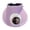 Purple, variant on Sun Visors Hat with Fan for Women - Fan Visor Hat - Three-Speed Adjustment and Large Area Sun Protection,Adjustable Elastic