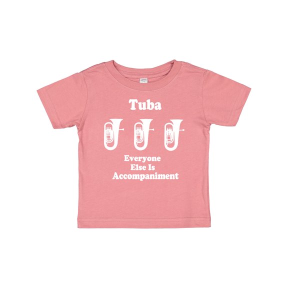 Inktastic Funny Tuba Player Music Joke Boys or Girls Baby T-Shirt