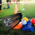 thumbnail image 4 of KAKOWELY Bolsa de malla con cordón, bolsa de un solo hombro con cordón para baloncesto, pelota de fútbol, bolsa de transporte de un solo hombro con cordón para baloncesto, pelota de fútbol, 4 of 5