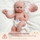 thumbnail image 5 of Muñeca Reborn de silicona JIZHI, cuerpo completo, 40 cm, realista, 5 of 7