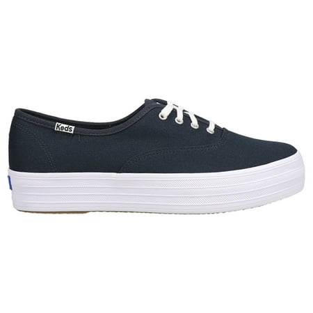 Keds Womens The Platform Canvas Lace Up Athletic Sneakers Casual Shoes