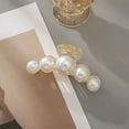 thumbnail image 6 of Retro Pearl Hairpin Elegant Back Of Head Clip For Women Style Hair Accessory, 6 of 8