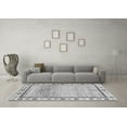 thumbnail image 3 of Ahgly Company Indoor Rectangle Abstract Gray Modern Area Rugs, 7' x 9', 3 of 4