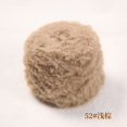 thumbnail image 1 of Zhuge Hilo de chenilla grueso y voluminoso para tejer a mano, hilo de chenilla suave y esponjoso, 200 g, marrón claro, 1 of 4