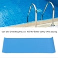 thumbnail image 5 of 2Pcs Swimming Pool Ladder Mat Rubber Protective Floor Step Pad 60x24x0.1cm Set Kit, 5 of 5