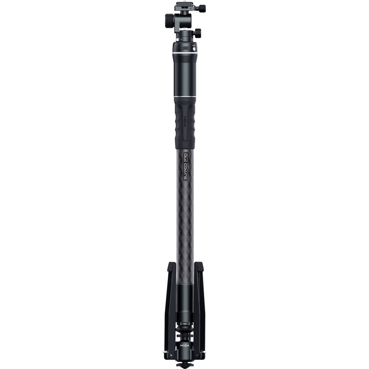 Moza Slypod Pro 3-In-1 Motorized Carbon Fiber Monopod Master Kit with Mini Tripod Legs, Pan & Tilt Head