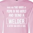 thumbnail image 4 of Inktastic Welder Funny Job Long Sleeve T-Shirt, 4 of 5