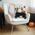 thumbnail image 4 of sruoe Halloween Pillow Case, Pumpkin Pillows Cover, Fall Pillow, Indoor Halloween Decor, Cute Ghost Spooky Halloween Throw Pillow Covers, Comfort Washable Horror Pillow Covers for Autumn, 4 of 7
