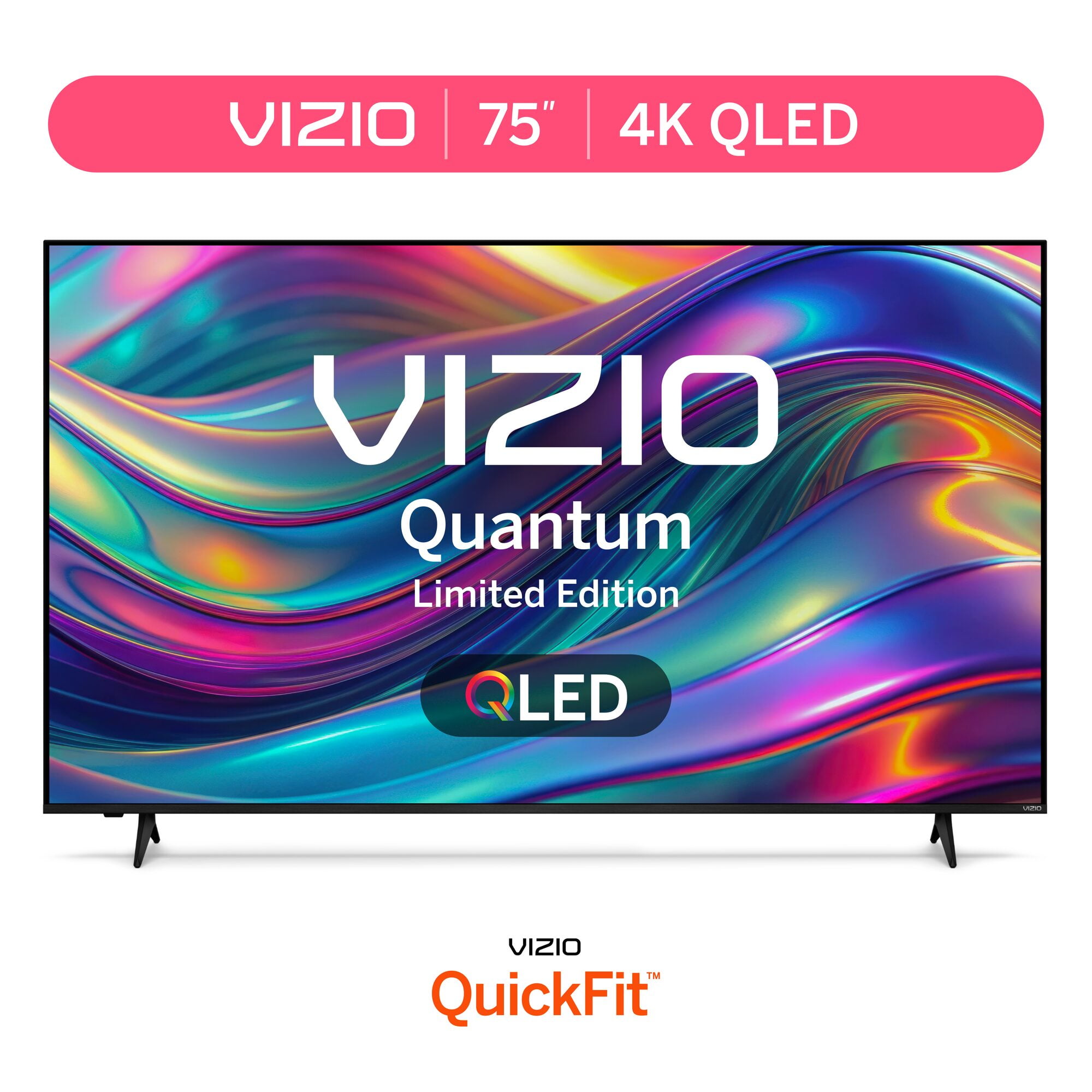 VIZIO 75" Class Quantum 4K QLED HDR Smart TV - M75Q6x-L4