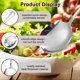thumbnail image 3 of 4Pcs Stainless Steel Buffet Serving Spoon Long Handle Soup Spoons, 3 of 5