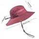 thumbnail image 3 of Sombrero de pescador de malla transpirable para senderismo, sombrero para el sol, ala ancha, protección UV para hombres y mujeres FLhrweasw Nuevo, 3 of 7