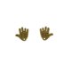 thumbnail image 5 of 50 piezas, etiqueta hecha a mano, dijes en forma de dedo, colgante, hallazgos de joyería DIY Bronce Zulema Colgante del encanto de la palma de la mano, 5 of 7