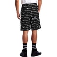 thumbnail image 2 of Champion Mens Powerblend Pinstripe Vertical Short BLK-M, 2 of 2