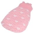 thumbnail image 3 of Warm Water Bag, Hot Water Bottle Cold Compress Portable Heatable  For Office For Home Pink, 3 of 8