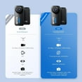 thumbnail image 3 of SJCAM C110 4K Ultra HD Action Camera, EIS Stabilization, Waterproof 30M, 125° Wide Angle, Body Camera with Helmet/Chest Mount, Built-in WiFi & Microphone, 15MP Photo, Vlogging Camera(Entry-Level), 3 of 10