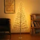 thumbnail image 3 of Árbol de Navidad artificial iluminado de 1,8 m y 384 LED para exteriores, color blanco cálido, con guirnalda de luces de hadas para decoración navideña, 3 of 4