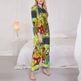 thumbnail image 4 of Lsque Scooby-Doo Pattern Long Sleeve Pajama Set for Women - Soft 2-Piece Sleepwear and Loungewear Set with Pockets, Comfy Nightwear, 4 of 8