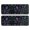 Black Halloween Ghost, variant on Kitchen Rugs Sets Of 2,Black Halloween Skull Book Pattern Anti Fatigue Kitchen Mat Rugs Non Slip Washable,Decorative Kitchen Floor Mats for Kitchen,Sink,Laundry,17"x47" 17"x47"
