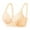Beige##1, variant on Jsaierl Womens Bras Wireless Support T-shirt Bras Cotton Sexy Bralettes Shapewear Breathable Full Figure Bras