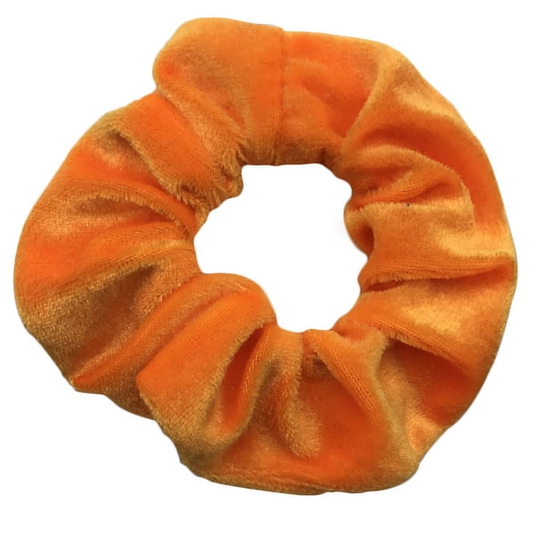 Anillo para el cabello de terciopelo dorado con forma de intestino grueso, anillo para el cabello de franela, paquete de 60 colores, cuerda para el cabello, accesorios para el cabello para