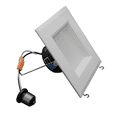 thumbnail image 3 of Nicor 09279 - DQR5-10-120-3K-WH-BF LED Recessed Can Retrofit Kit with 5 6 Inch Recessed Housing, 3 of 9