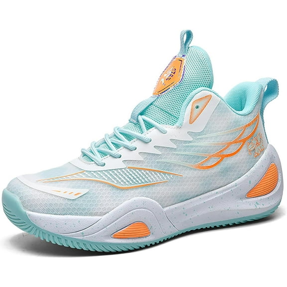 High Top Womens Mens Basketball Shoes Breathable Non Slip Outdoor Sneakers Comfortable Fashion Athletic Training Sport Shoes