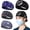 A2, variant on Nursing Headbands with Buttons for Nurses Doctors Women 4 Pieces Hairband Knotted Sport Sweatband Head Bands for Protect Ear