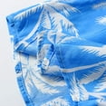 thumbnail image 6 of Xudanell Boys Summer Shirts Boys Button Down Shirt Beach Shirt Hawaiian Print Short Sleeved Button Down Shirt Vacation Parent and Kids' Clothing, 6 of 6