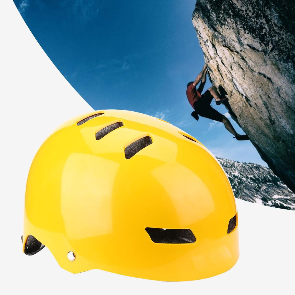 Eastbuy Safety Helmet Outdoor Mountaineering Rock Climbing Wading Caving Protective Helmets Yellow