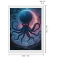 thumbnail image 2 of Diamond Art Kits for Adults, Giant Cosmic Octopus Fantasy Scene 5D Diamond Painting Kits for Adults Beginners, DIY Full Drill Diamond Painting, Gem Art and Crafts 12x16, 2 of 7
